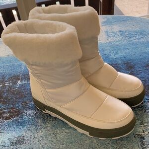 Cougar Wizard Waterproof Winter Boots White Primaloft Insulated Women’s Size 8